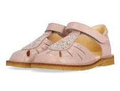 Angulus sandal rosebud with glitter drop  